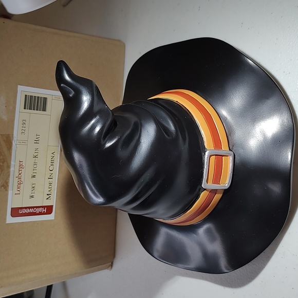 Longaberger Winky Witch-Kin Hat Item #32194, Approx 5.5" Tall, New In Box - Picture 8 of 8